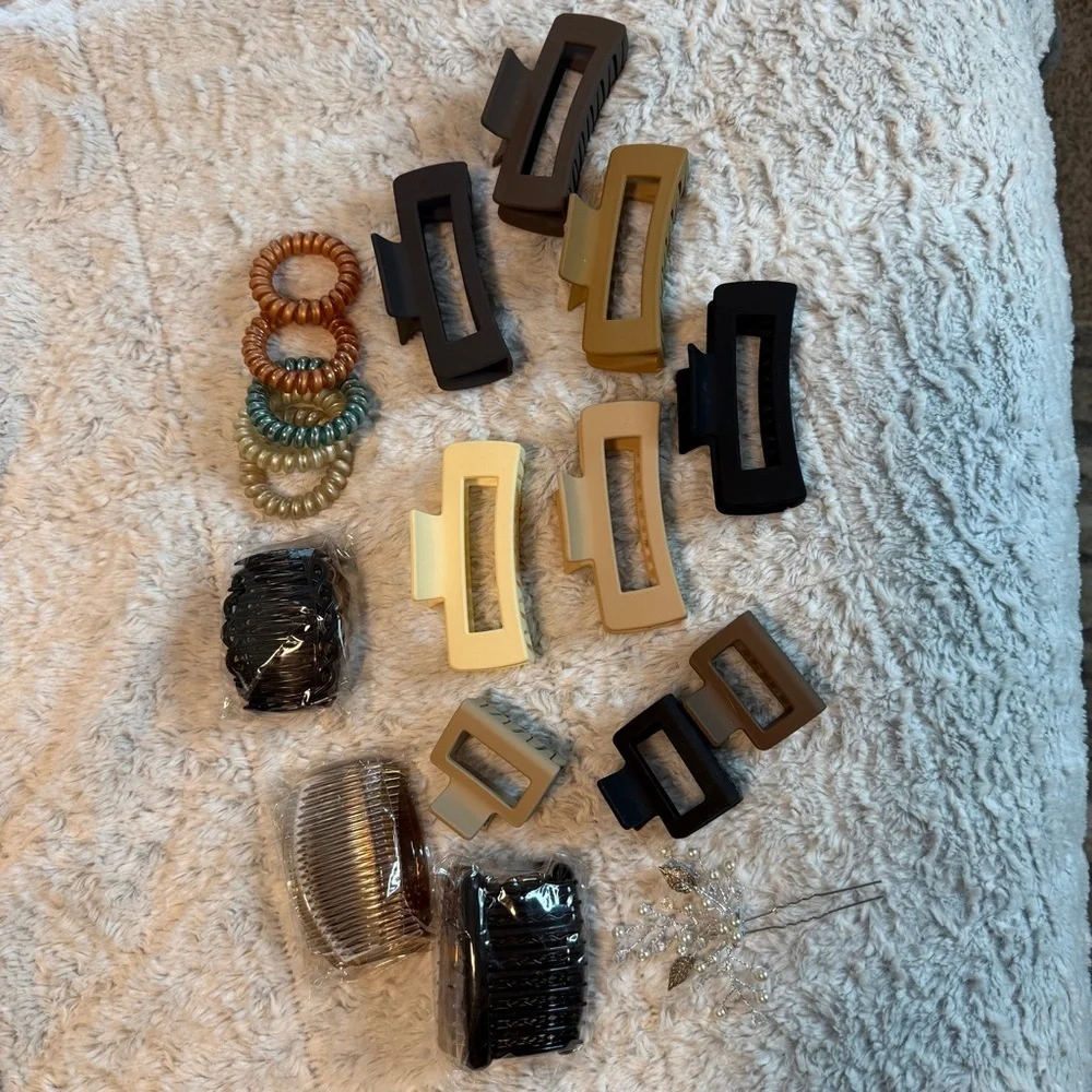 Hair clips and accessories